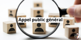 Appel public général - Recrutement d'un conseiller en environnement